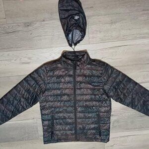 Winter Joe Fresh Lightweight Medium Puffer Jacket w/ Detachable Hood